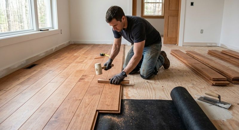 Cherry Floor Installation in Apopka, FL
