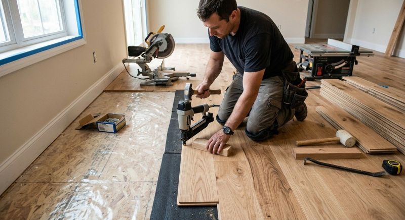 Hardwood Floor Installation in Apopka, FL