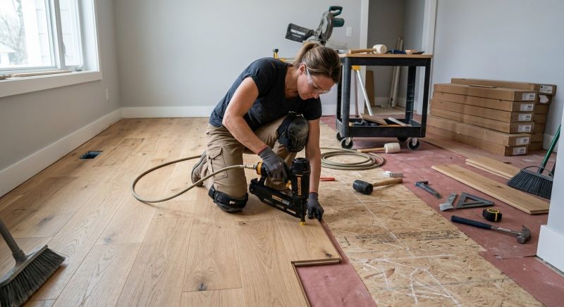 Hardwood Floor Installation in Apopka, FL