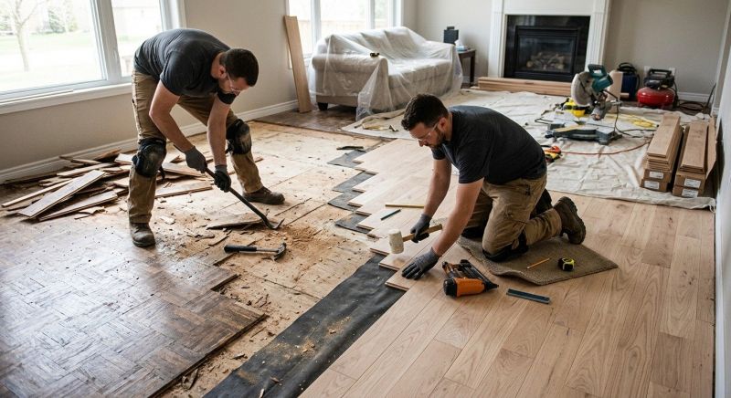 Hardwood Floor Installation in Windermere, FL