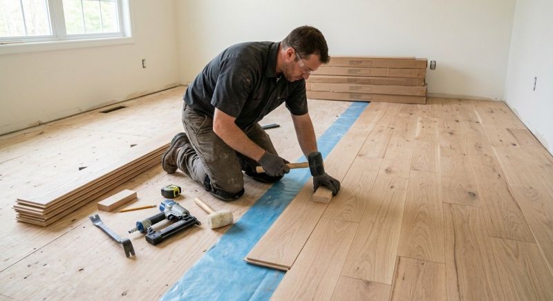 Hardwood Floor Installation in Winter Garden, FL
