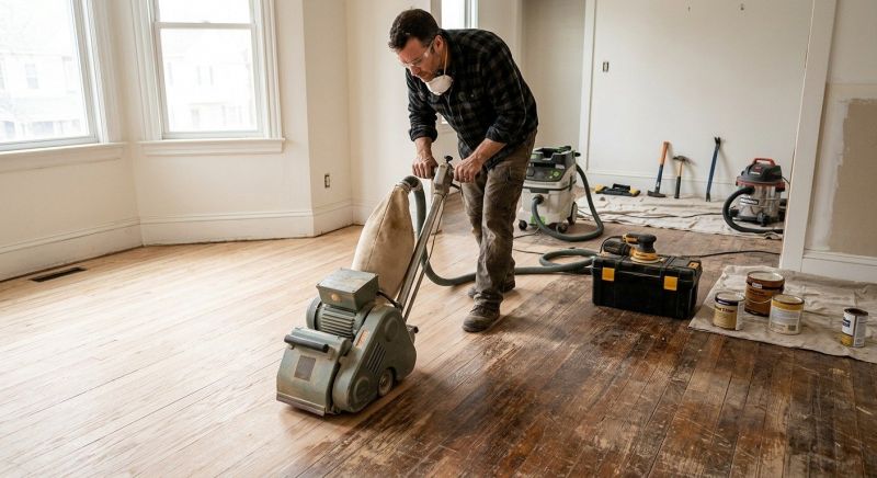Hardwood Floor Renovation in Orlando, FL