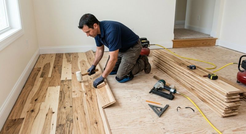 Hickory Floor Installation in Orlando, FL