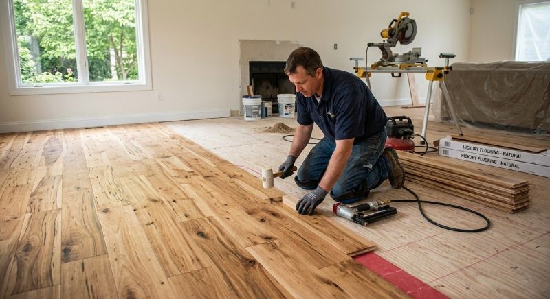 Hickory Floor Installation in Orlando, FL