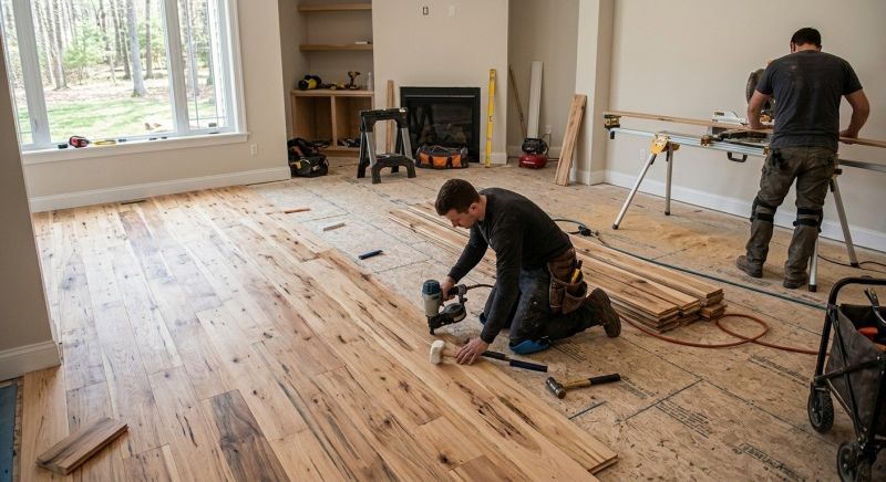 Hickory Floor Installation in Orlando, FL
