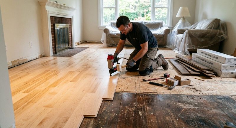 Maple Flooring Installation in Apopka, FL
