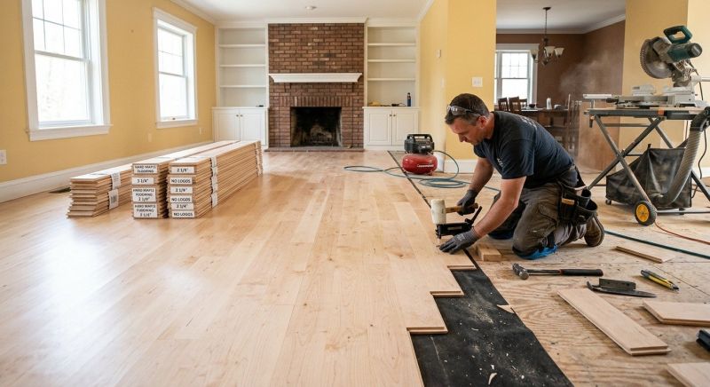 Maple Flooring Installation in Oviedo, FL