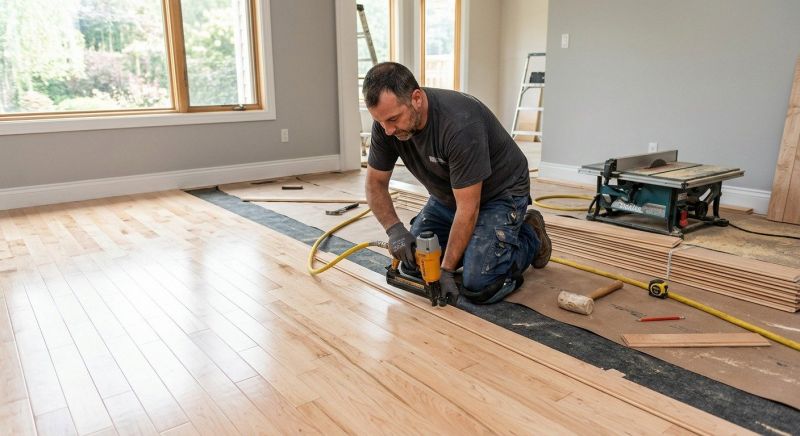 Maple Flooring Installation in Sanford, FL