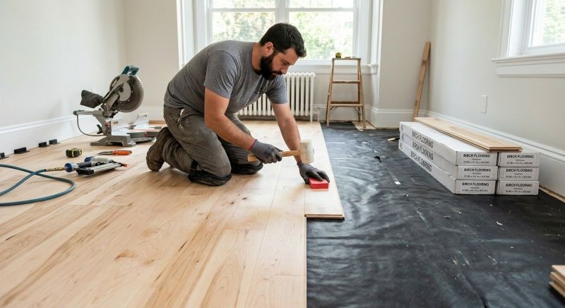 Maple Flooring Installation in Windermere, FL