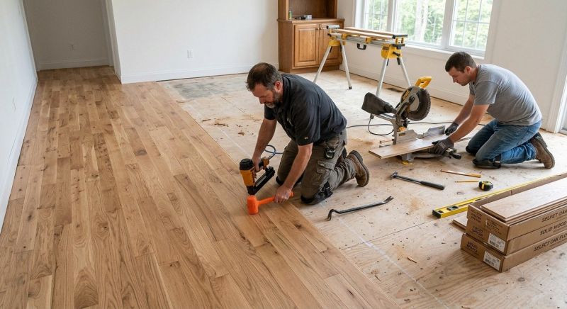 Oak Floor Installation in Geneva, FL