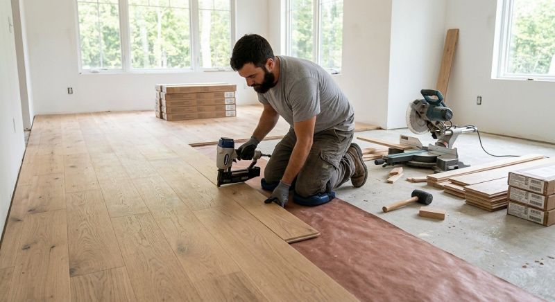 Oak Floor Installation in Saint Cloud, FL