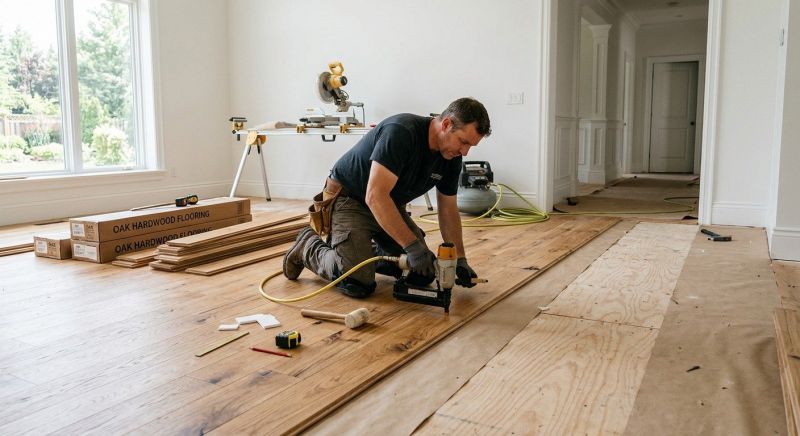 Oak Floor Installation in Seminole County, FL