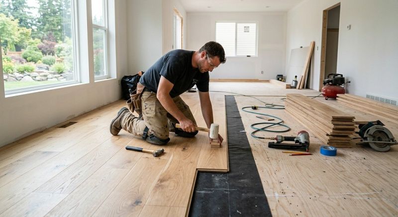 Oak Floor Installation in Zellwood, FL