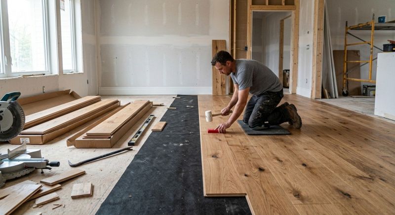 Plank Floor Installation in Orlando, FL