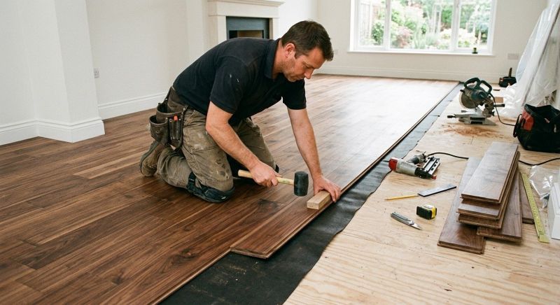 Walnut Flooring Installation in Orlando, FL
