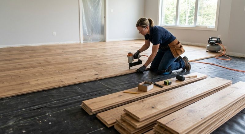 Walnut Flooring Installation in Orlando, FL