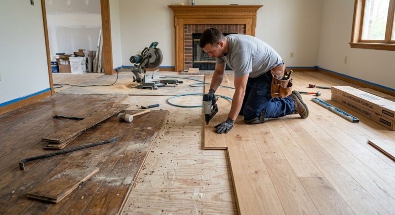 Wood Floor Replacement in Apopka, FL