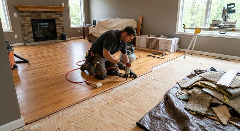 Wood Floor Replacement in Winter Springs, FL